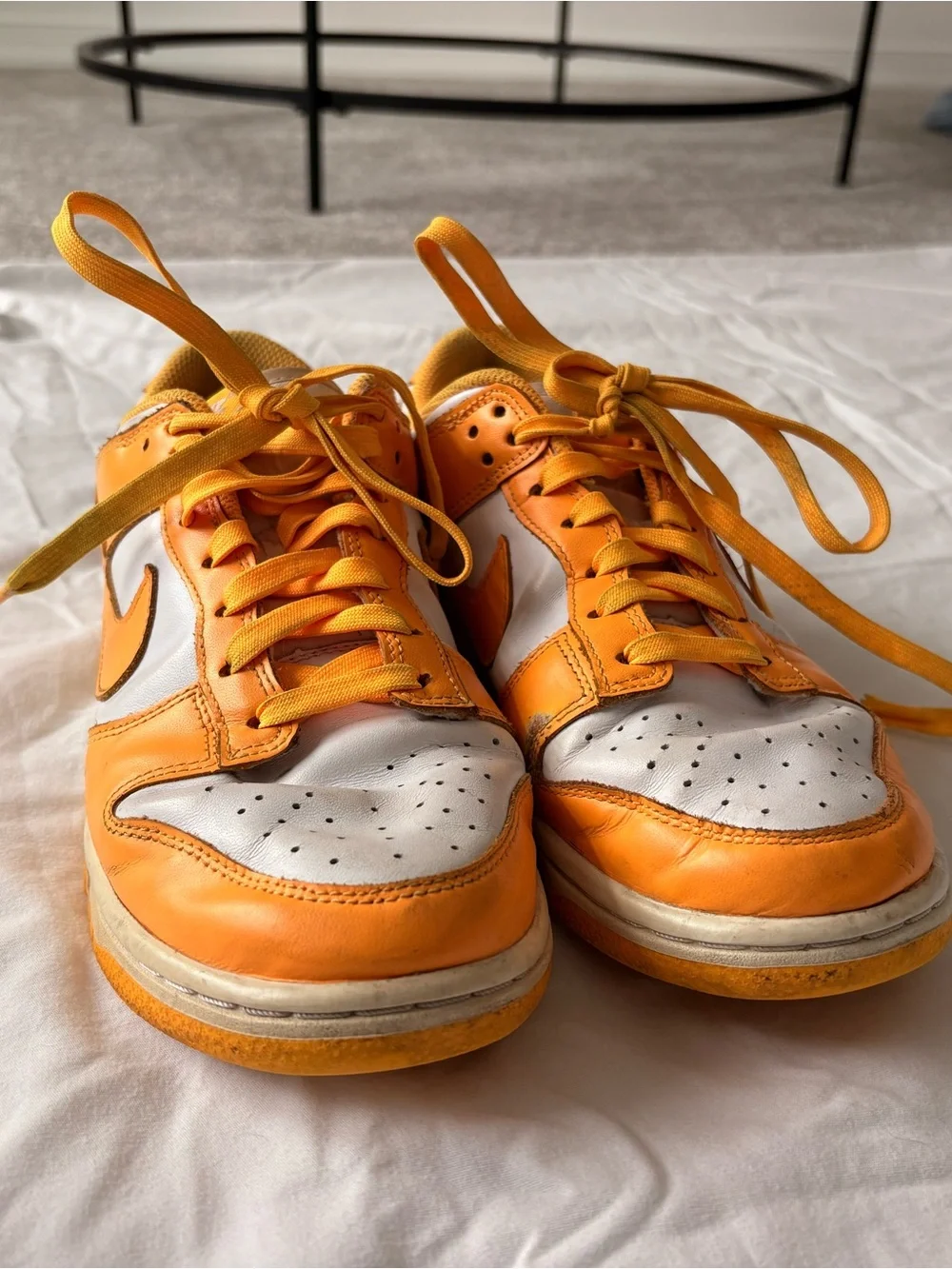 Yellow Nike Dunk Low